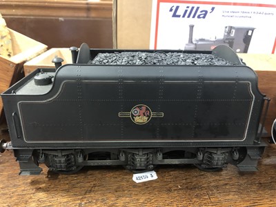 Lot 2 - Bachmann electric, gauge 1 / G scale, 45mm locomotive and tender; LSL13 'Black Five' 4-6-0 BR  no.45018, in wooden case.