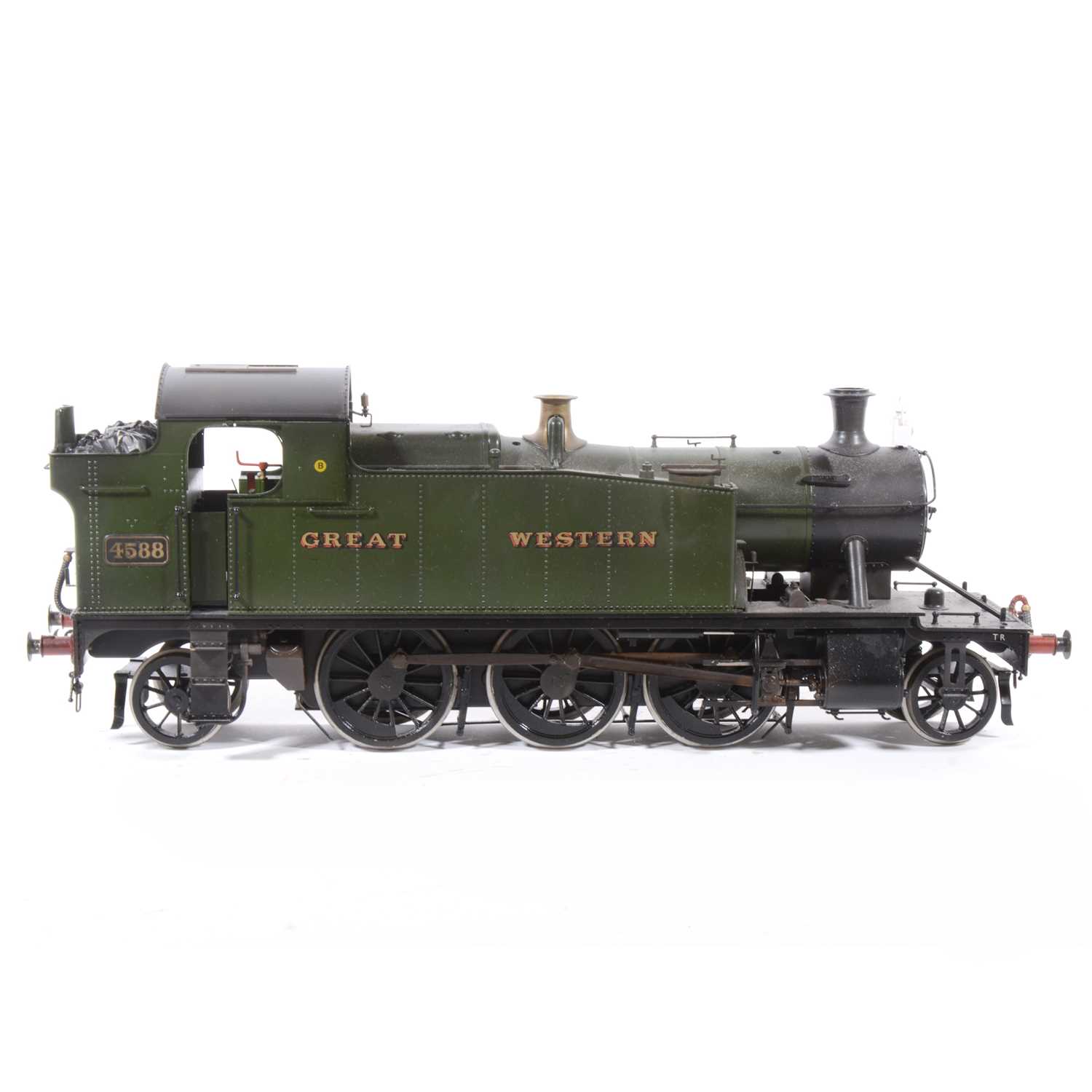 Lot 5 - Bachmann electric, gauge 1 / G scale, 45mm locomotive, Prairie GWR 2-6-2 BR no.4588, in wooden case.
