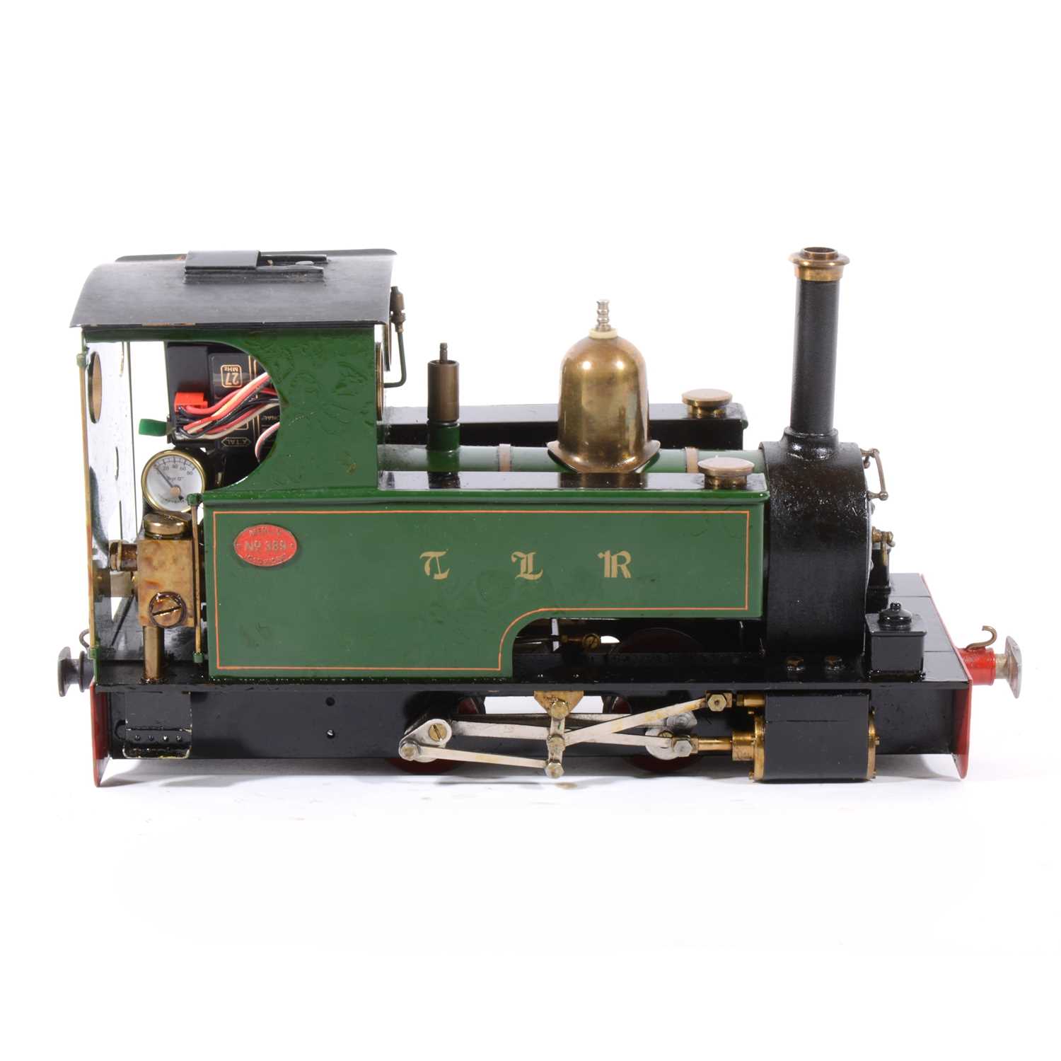 Lot 7 - Merlin Loco Works electric, gauge 1 / G scale, 32mm locomotive, no.369 green.