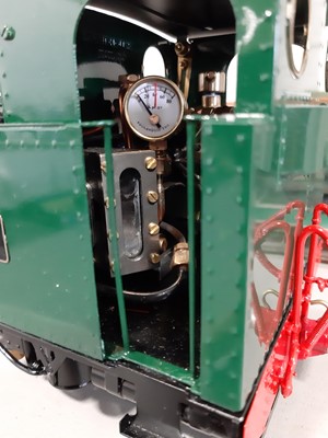 Lot 8 - Roundhouse live steam, gauge 1 / G scale, 45mm locomotive, Vale of Rheidol 'Owain Glyndwr' 2-6-2 tank, no.7, with instructions, with RC