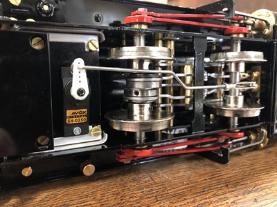 Lot 12 - Roundhouse live steam, gauge 1 / G scale, 32mm locomotive, 'Lilla' 0-4-0, added 'Guthlaxton' label to sides, with instructions, accessories and box, with RC