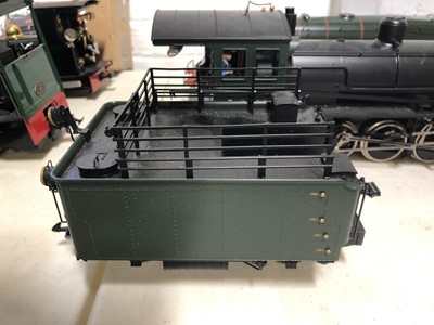 Lot 19 - Brawa electric, gauge 1 / G scale, 45mm locomotive and tender, Abyssinian Railway type RhB 4/5 no.108, with instructions and box.