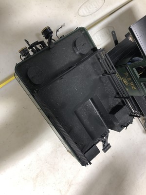 Lot 19 - Brawa electric, gauge 1 / G scale, 45mm locomotive and tender, Abyssinian Railway type RhB 4/5 no.108, with instructions and box.
