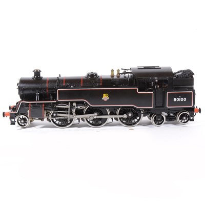 Lot 30 - Boande / Wuhu Brand Arts live steam, gauge 1 / G scale, 45mm locomotive, 4MT 2-6-4 BR no.80100, black, with instructions, in case.