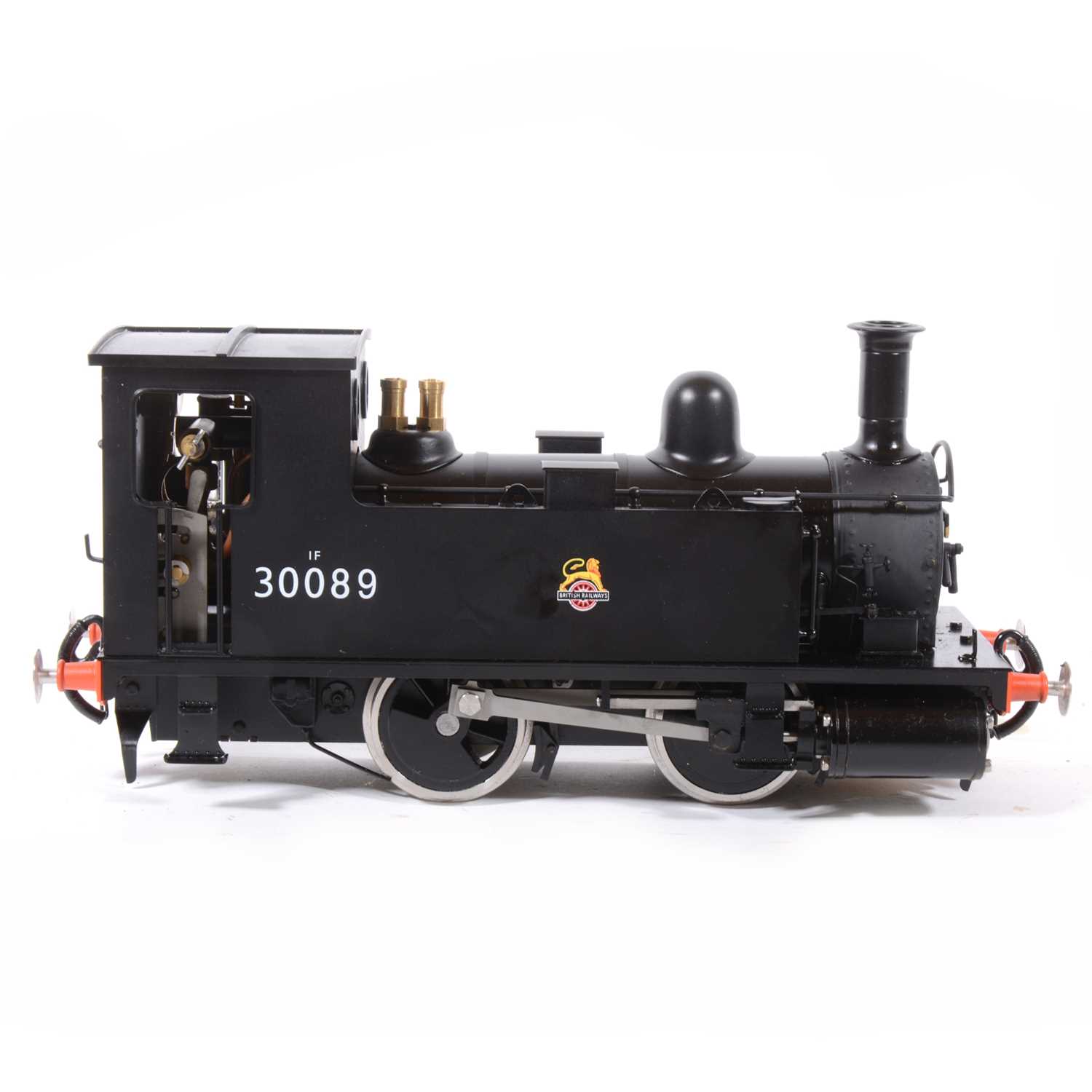 Lot 31 - Accucraft live steam, gauge 1 / G scale, 45mm locomotive, BR B4 Early emblem 0-4-0T no.30089, with instructions, acessories and box.