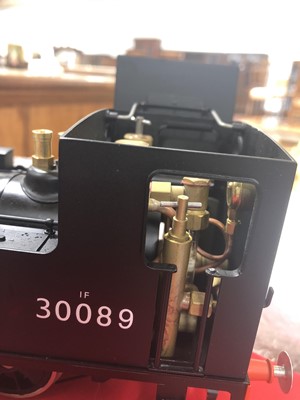 Lot 31 - Accucraft live steam, gauge 1 / G scale, 45mm locomotive, BR B4 Early emblem 0-4-0T no.30089, with instructions, acessories and box.