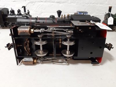 Lot 33 - Roundhouse live steam, gauge 1 / G scale, 32mm locomotive, 'Jacqui' 0-4-0, black.