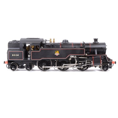 Lot 34 - Live steam model, gauge 1 / G scale, 45mm locomotive, 4MT 2-6-4T BR no.80134.