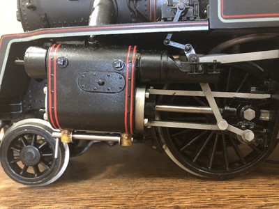 Lot 34 - Live steam model, gauge 1 / G scale, 45mm locomotive, 4MT 2-6-4T BR no.80134.