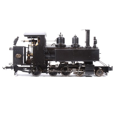 Lot 35 - Accucraft live steam, gauge 1 / G scale, 45mm locomotive, 'WD Baldwin' 4-6-0T, with instructions, accessories and box.
