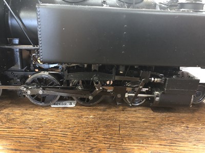 Lot 35 - Accucraft live steam, gauge 1 / G scale, 45mm locomotive, 'WD Baldwin' 4-6-0T, with instructions, accessories and box.