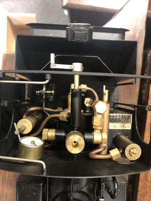 Lot 35 - Accucraft live steam, gauge 1 / G scale, 45mm locomotive, 'WD Baldwin' 4-6-0T, with instructions, accessories and box.