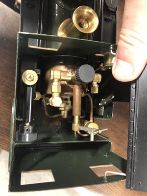 Lot 39 - Accucraft live steam, gauge 1 / G scale, 45mm locomotive, W&L Countess 'The Earl', 0-6-0T no.822, with instructions.