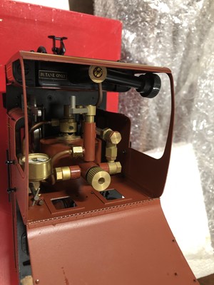 Lot 40 - Accucraft live steam, gauge 1 / G scale, 45mm locomotive, Isle of Man 'Peveril', 2-4-0T, with instructions and box.