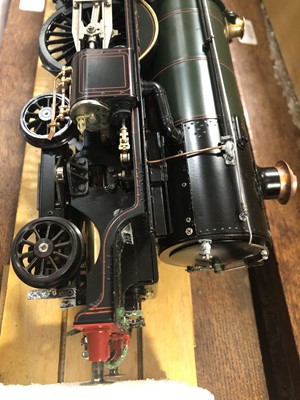 Lot 41 - Aster Hobby live steam, gauge 1 / G scale, 45mm locomotive and tender, 'Kingswear Castle' 4-6-0 GW no.5015, green, in carry case and booklets.