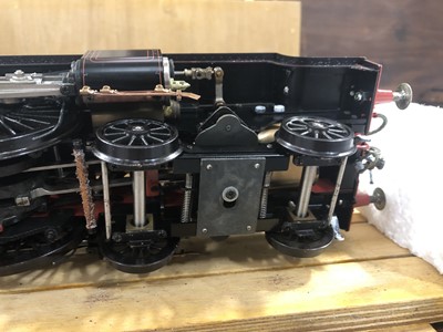 Lot 41 - Aster Hobby live steam, gauge 1 / G scale, 45mm locomotive and tender, 'Kingswear Castle' 4-6-0 GW no.5015, green, in carry case and booklets.