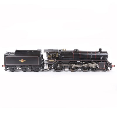Lot 43 - Aster Hobby live steam, gauge 1 / G scale, 45mm locomotive and tender, BR Standard Class 5 Mixed Traffic 4-6-0 no.73050, black, in carry case.