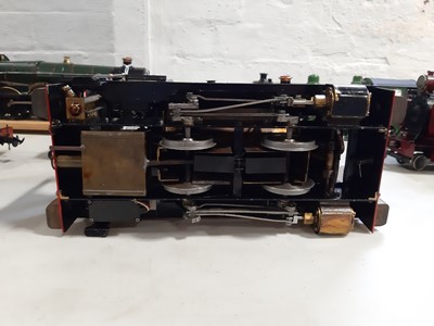 Lot 46 - Roundhouse live steam, gauge 1 / G scale, 32mm locomotive, 'Big Bob' 0-4-0, black, in case.