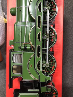 Lot 50 - Finescale steam, gauge 1 / G scale, 45mm locomotive and tender, B12 LNER no.8507, 4-6-0, green, in wooden case, with RC