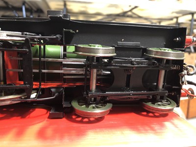 Lot 50 - Finescale steam, gauge 1 / G scale, 45mm locomotive and tender, B12 LNER no.8507, 4-6-0, green, in wooden case, with RC