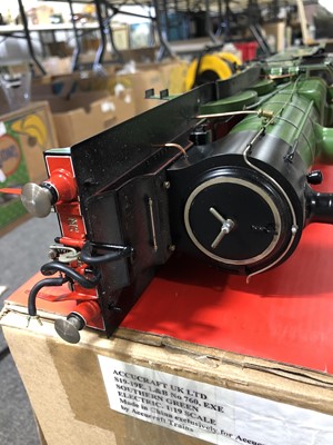 Lot 50 - Finescale steam, gauge 1 / G scale, 45mm locomotive and tender, B12 LNER no.8507, 4-6-0, green, in wooden case, with RC