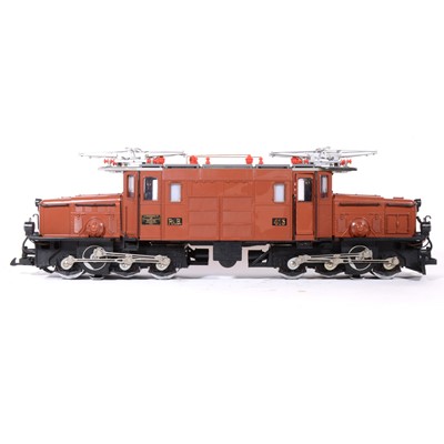 Lot 54 - LGB electric, G scale, Crocodile electric locomotive 8-0-8 no.2040, boxed.