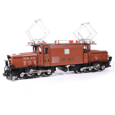 Lot 54 - LGB electric, G scale, Crocodile electric locomotive 8-0-8 no.2040, boxed.