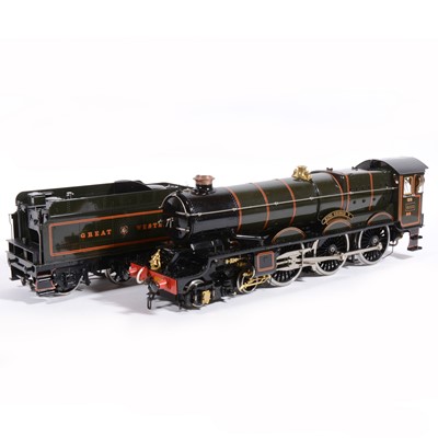 Lot 55 - Aster Hobby live steam, gauge 1 / G scale, 45mm locomotive and tender, 'King George V' 4-6-0 no.6000, black, in case.
