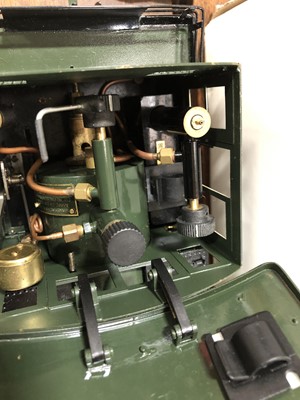 Lot 57 - Accucraft live steam, gauge 1 / G scale, 45mm locomotive, 'Lyn' Southern 2-4-2T no.762, green, in box, with RC