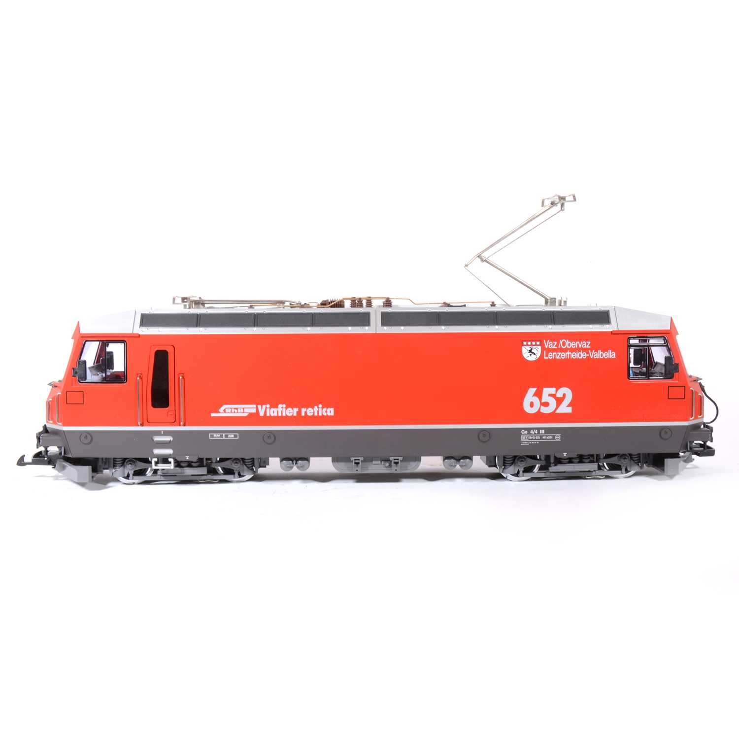 Lot 84 - LGB electric, G scale, RHB Ellok GE 4/4 III locomotive, no.26420, boxed.