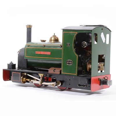 Lot 79 - Merlin Loco Works live steam, gauge 1 / G scale, 32mm locomotive, 'The Duchess' 0-4-0 no.5400, green.