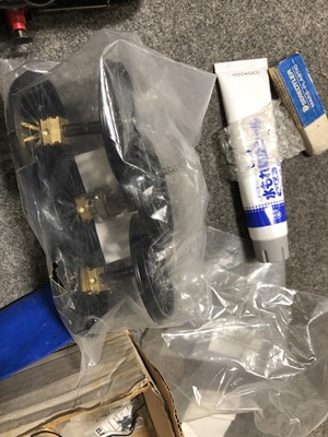 Lot 81 - Aster Hobby live steam, gauge 1 / G scale, 45mm locomotive and tender, a part built models of the BR A3 class Pacific, with booklet, orignial box, unchecked.
