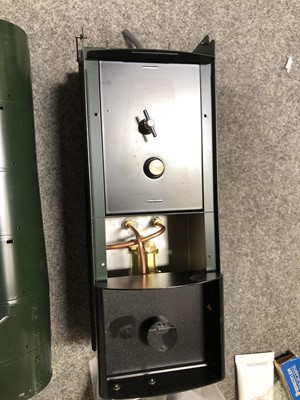 Lot 81 - Aster Hobby live steam, gauge 1 / G scale, 45mm locomotive and tender, a part built models of the BR A3 class Pacific, with booklet, orignial box, unchecked.
