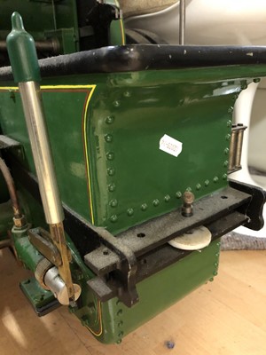 Lot 128 - Maxitrak live steam 3inch scale Aveling & Porter road roller, length 119cm, height 74cm, width 47cm, with copper TIG welded boiler, with added canopy.