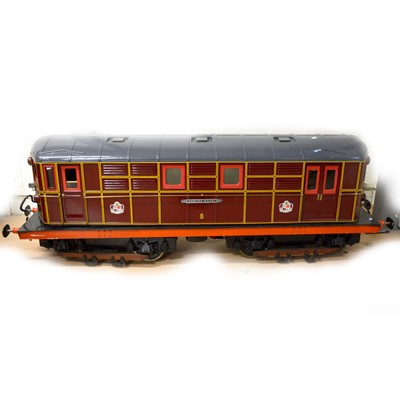 Lot 124 - Electric 7 1/4 inch gauge locomotive, Metropolitan Railways electric 'Sherlock Holmes' 145cm length.