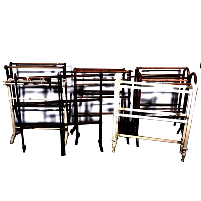 Lot 162 - Eight assorted towel rails