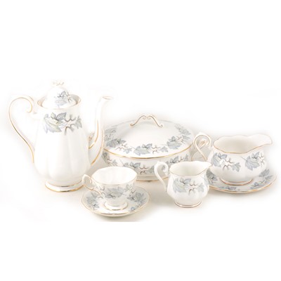 Lot 53 - An extensive Royal Albert bone china dinner service, Blue Maple pattern