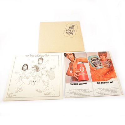 Lot 16 - Three The Who Vinyl LP Records