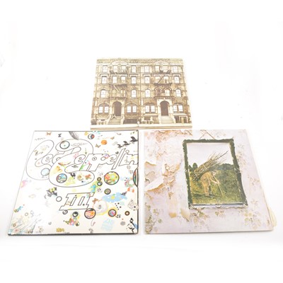 Lot 17 - Three Led Zeppelin LP Vinyl Records