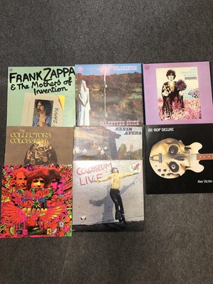 Lot 22 - Eight vinyl LP records, mostly Psychedelic rock music.