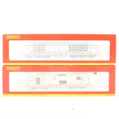 Lot 145 - Two Hornby OO gauge diesel electric locomotives R2518, R2252