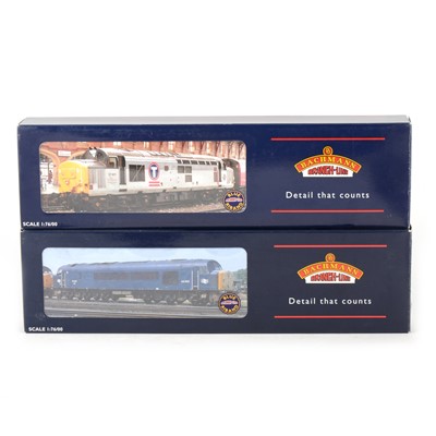 Lot 573 - Two Bachmann OO gauge model railway locomotives, 32-377 and 32-650