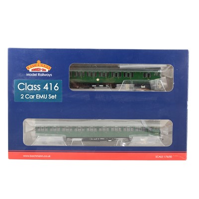 Lot 592 - Bachmann OO gauge model railway diesel locomotive set 31-376 2EPB EMU 5770