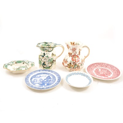 Lot 1036 - A quantity of Masons and Wedgwood pottery