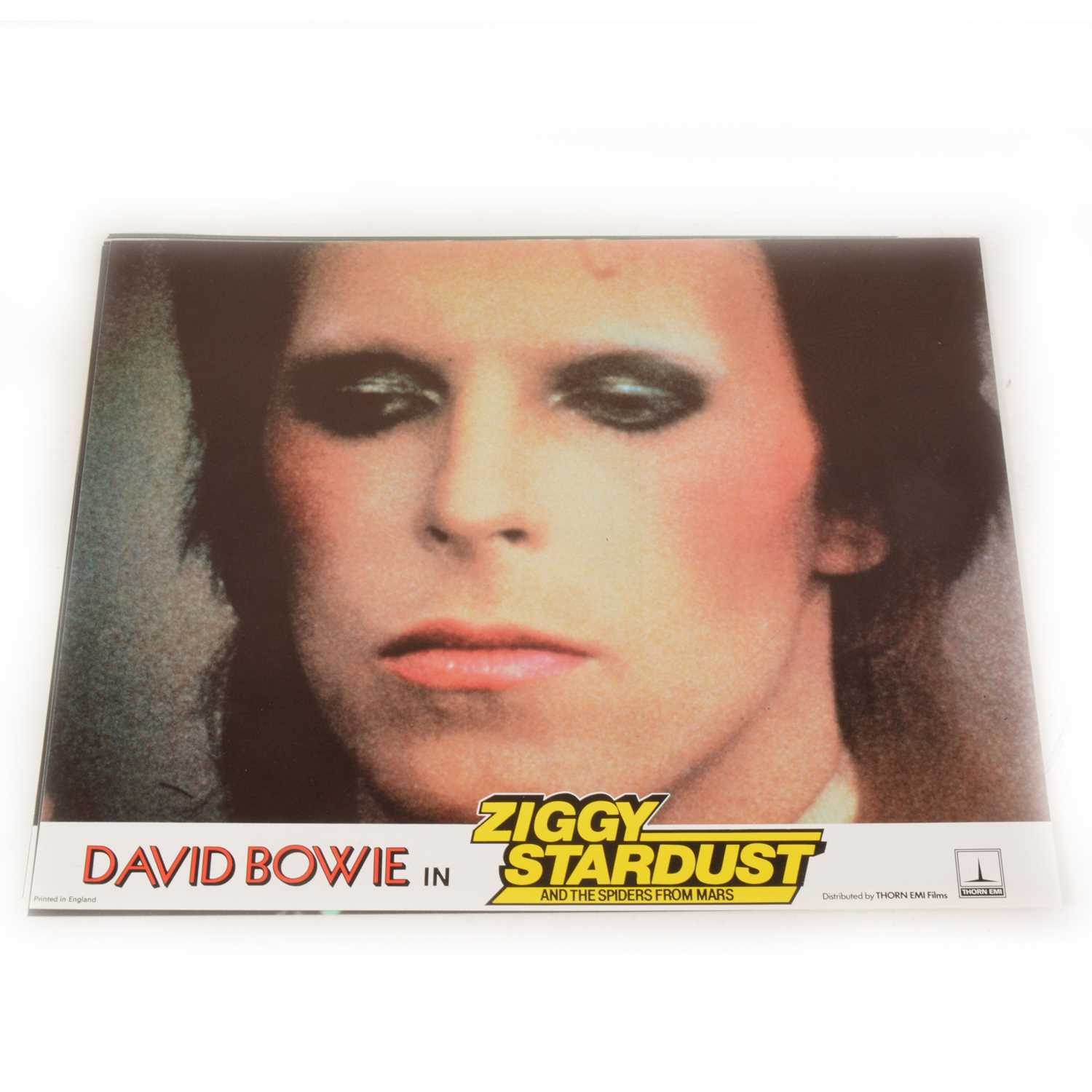 Lot 104 - Ziggy Stardust and the Spiders from Mars, David Bowie; set of eight original cinema lobby cards.