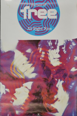 Lot 100 - Fourteen music adversiting posters