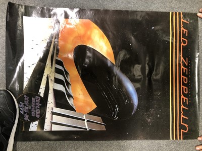 Lot 100 - Fourteen music adversiting posters