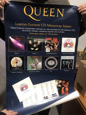 Lot 100 - Fourteen music adversiting posters