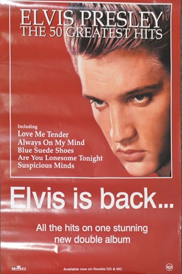 Lot 107 - Fourteen music advertising posters, mostly Rock and Pop music