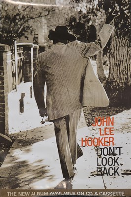 Lot 107 - Fourteen music advertising posters, mostly Rock and Pop music
